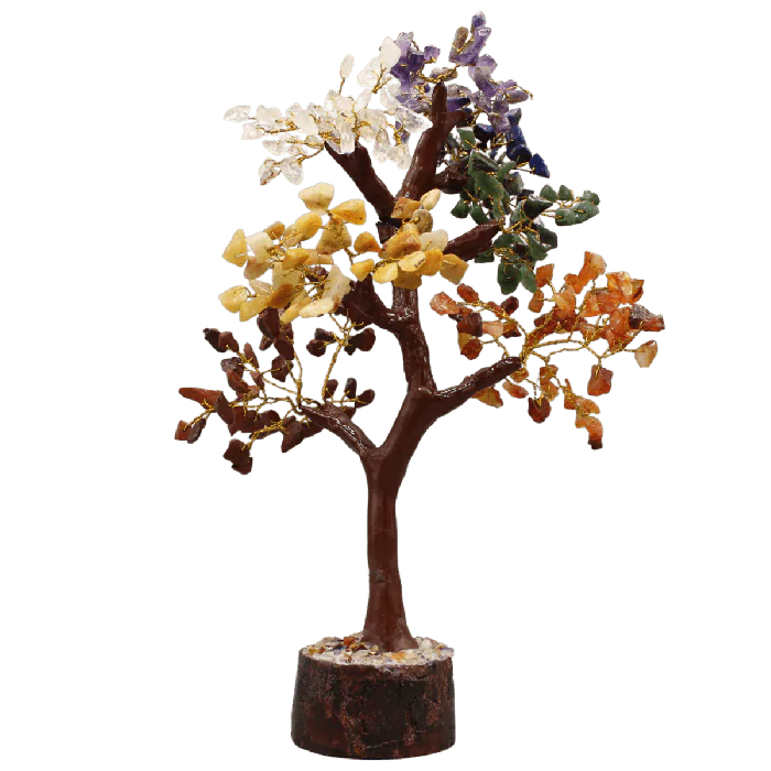The 7 Chakras Gem tree Large
