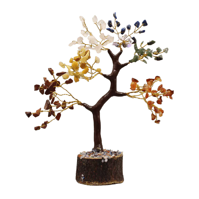 The 7 Chakras Gem tree Small