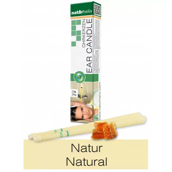 Naturhelix ear candles - natural 2pcs pack