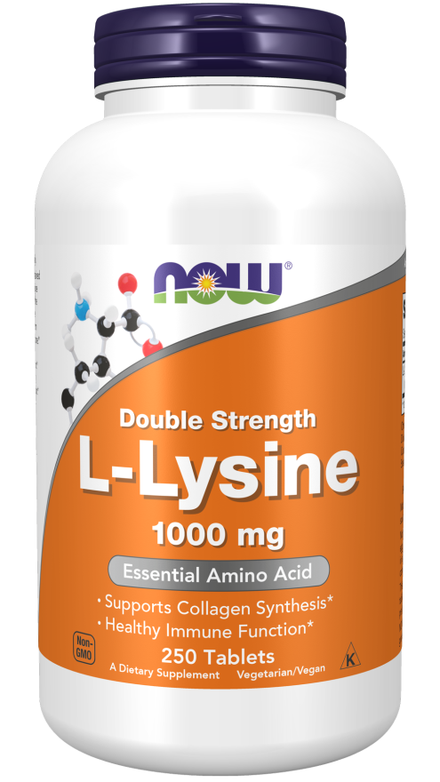 L-Lysine, Double Strength 1000 mg Tablets