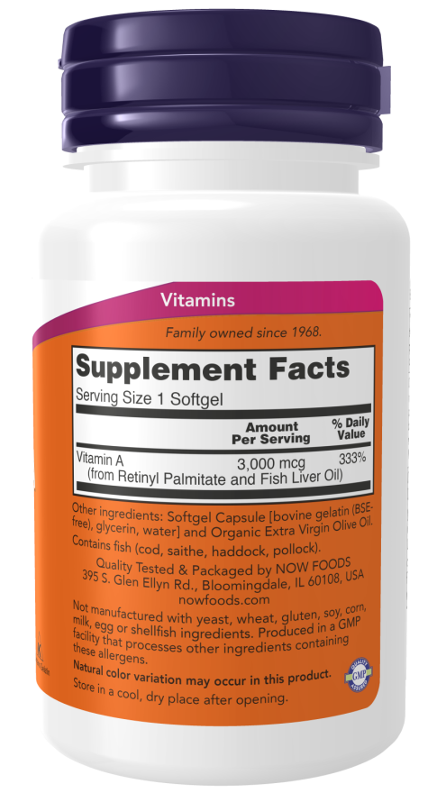 Vitamin A 10,000 Softgels