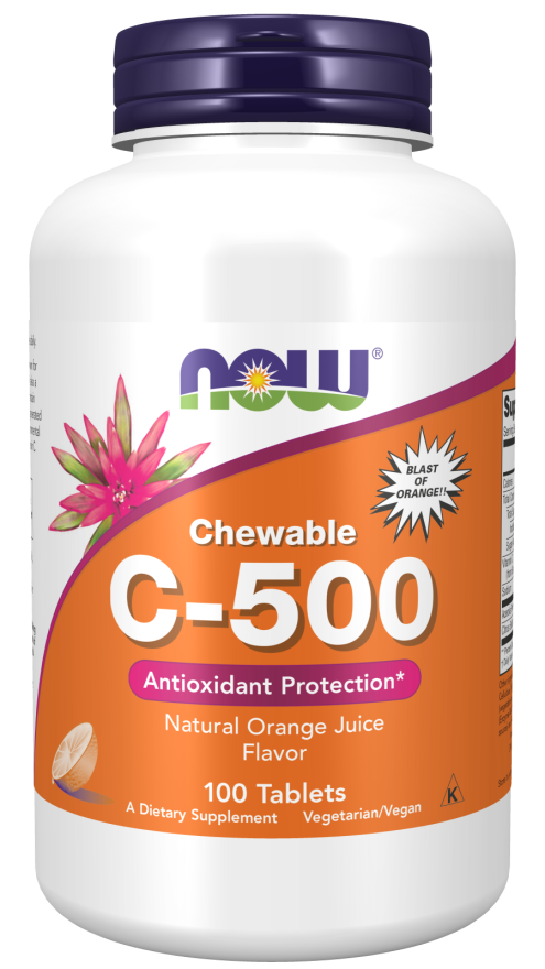 Vitamin C-500 Orange Chewable Tablets