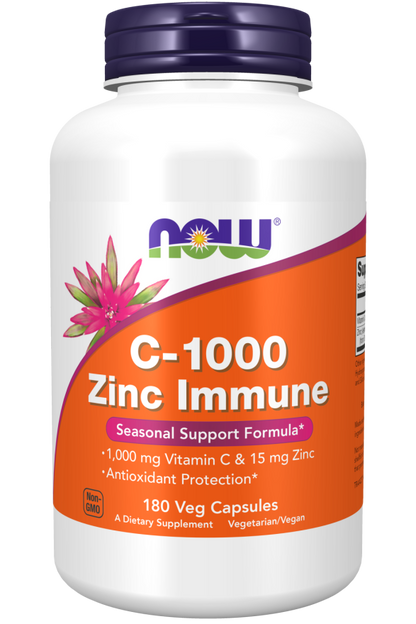 C-1000 Zinc Immune Veg Capsules