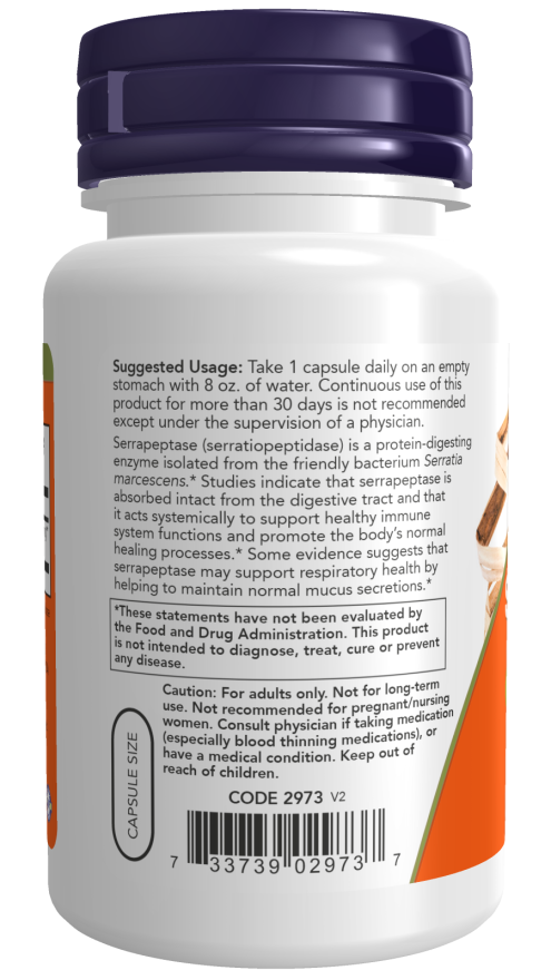 Serrapeptase Veg Capsules