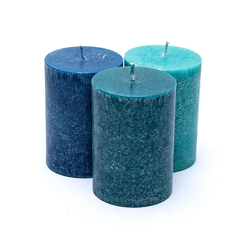 Candles Stearin 3 x OCEAN