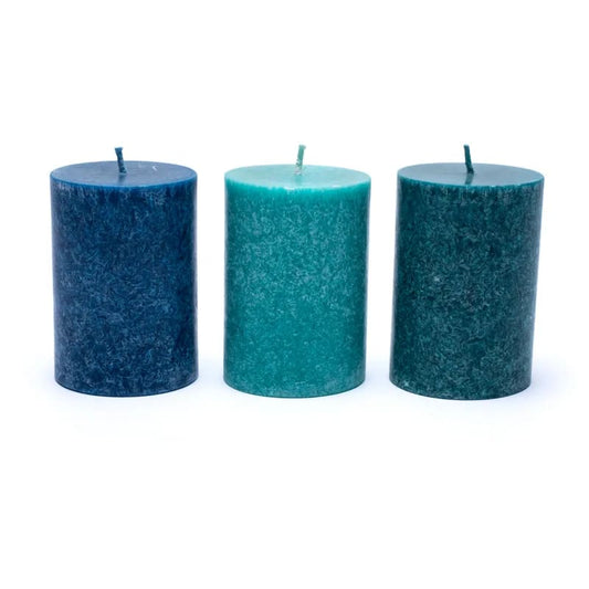 Candles Stearin 3 x OCEAN