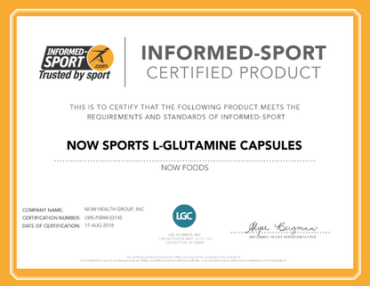 L-Glutamine, Double Strength 1000 mg Veg Capsules