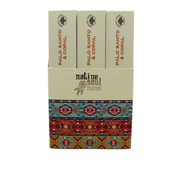 Green Tree Native Soul Copal + Palo Santo Incense 15 grams
