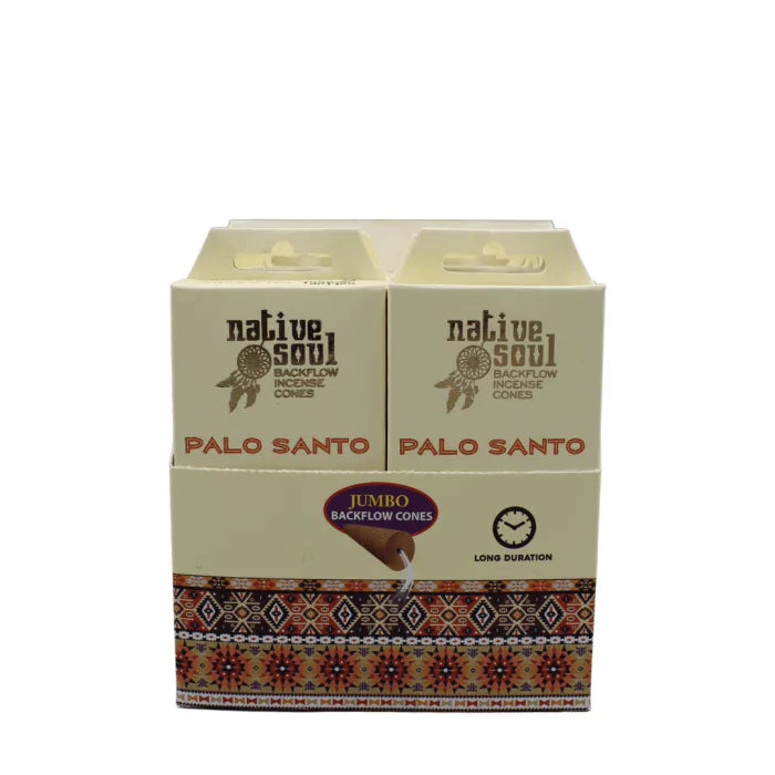 Native Soul Jumbo Backflow Cones Palo Santo