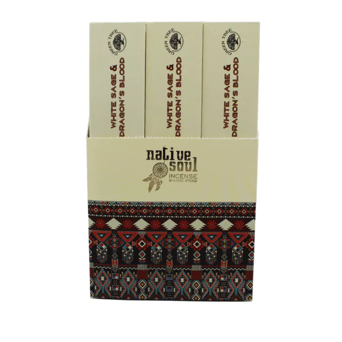 Green Tree Native Soul White Sage & Dragon's Blood 15 grams