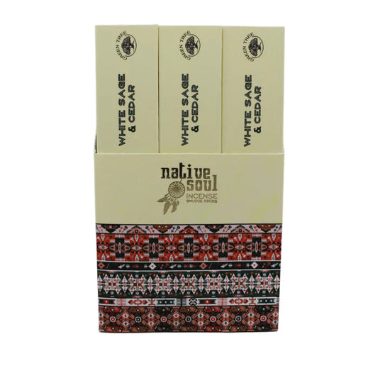 Green Tree Native Soul White Sage + Cedar 15 g